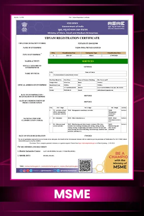 MSME- Uk International